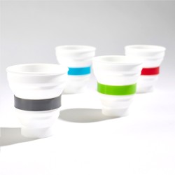 Gobelets pliables en silicone