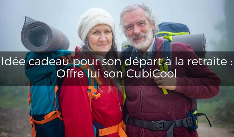 Idée cadeau pour un départ à la retraite : Offre le CubiCool pour un moment de détente bien mérité 🎁