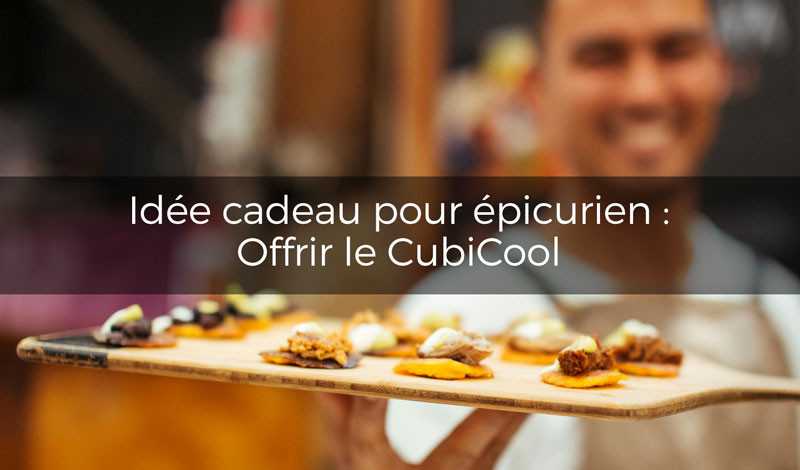 Cadeau pour épicurien : Offrir le CubiCool, l’accessoire parfait pour les amateurs de bonnes choses 🍷