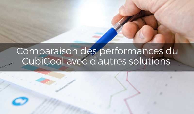 Comparaison des performances de CubiCool avec d'autres solutions du marché 📊❄️