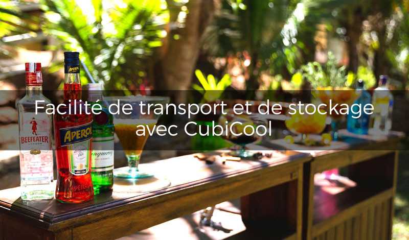 Facilité de transport et de stockage avec Cubicool : Léger et compact, le BIB ou le CUBI est facilement transportable et prend moins de place que les bouteilles traditionnelles, que ce soit à la maison ou lors de sorties 🏠🚶