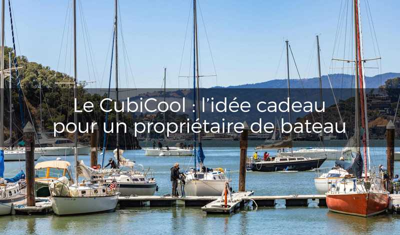 Idée cadeau pour un propriétaire de bateau : Le CubiCool, l'accessoire parfait pour les sorties en mer 🚤