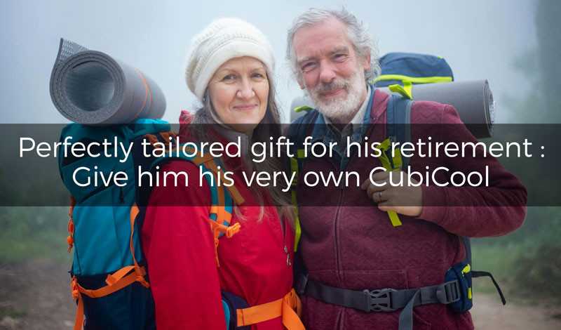 Retirement gift idea: Give CubiCool for a well-deserved moment of relaxation